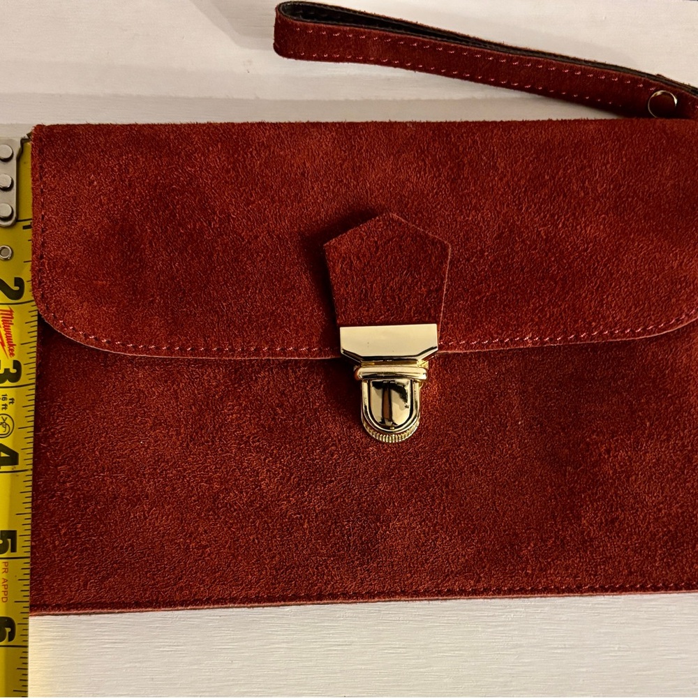 Suede Bag - Rust - image 3